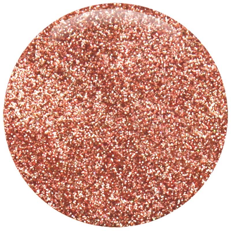 GLITTIES - Copper - Cosmetic Fine (.008") Mixed Glitter Powder - Make Up, Body, Face, Hair, Lips, Nails - (10 Gram Jar) - Image 2